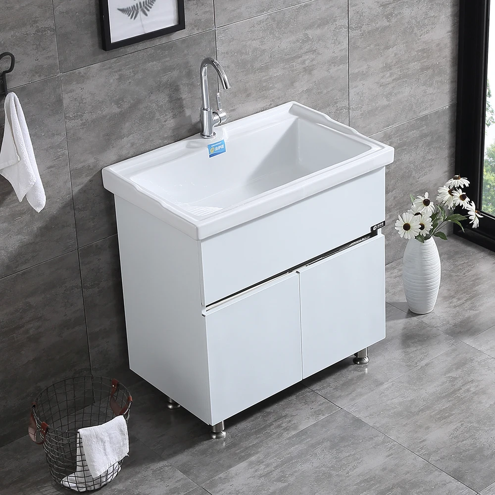 Modern Waterproof Bathroom Cabinets Of Washbasin Cabinet Design