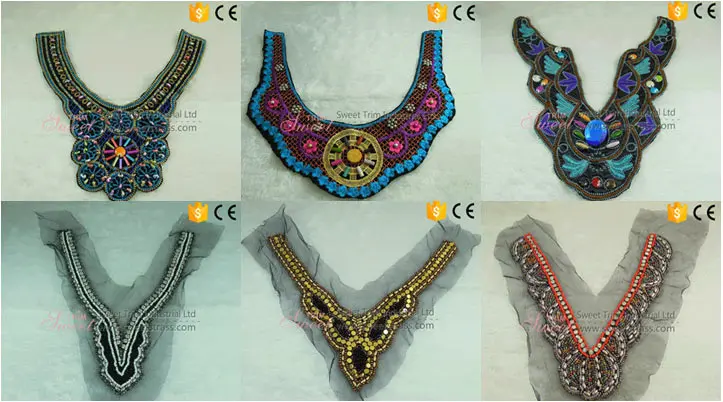 beaded neck designs