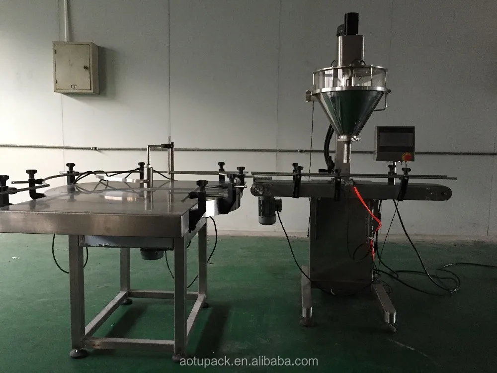 
5g fine grain glitter powder filling machine for bottles 