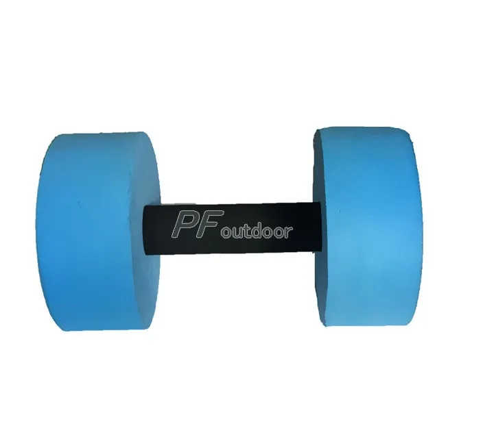 eau exercices de fitness /équipement pour Aqua perte de poids Bleu Eau pour exercices en mousse Halt/ères 2 pcs