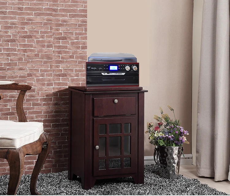 Tr17cd Vinyl Modern Gramophone Record Cd Player 4in1 Music Centre