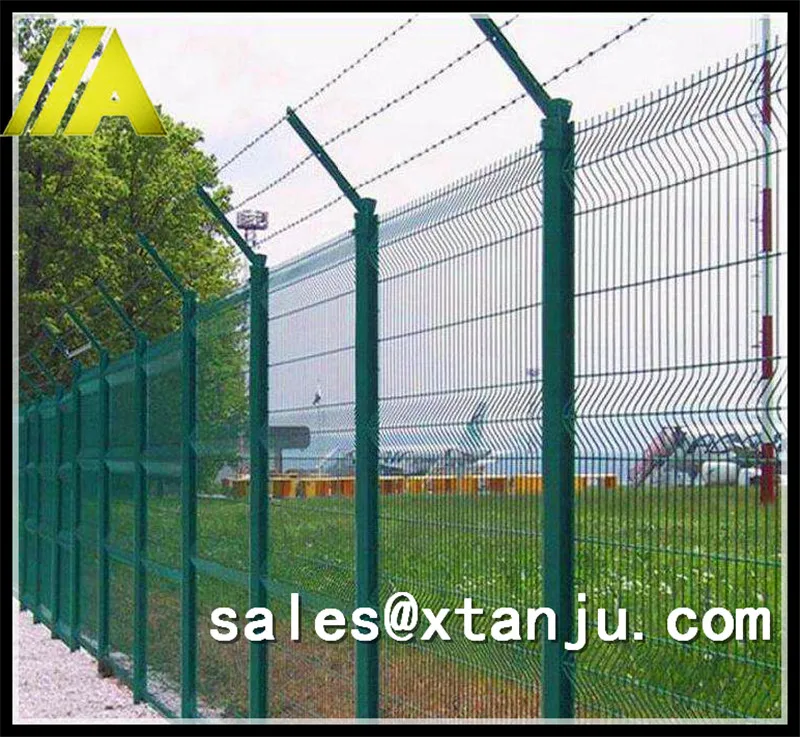 
Powder coating galvanized welded wire mesh fence 