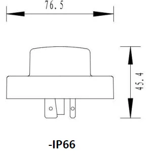 ANSI C136.10 Open Circuit Cap Replace Photocell Shorting Cap