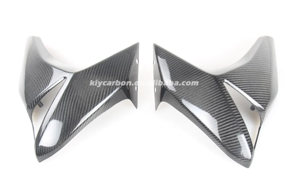 Carbon Fiber Motorcycle Part Radiator Corners Covers For Kawasaki Z 1000 Buy Motorcycle Carbon