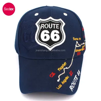 Sedex Audit Route 66 Acryl Cap Borduurwerk Baseball Cap Buy 6