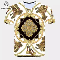 

Hot Sale Brand New Fashion Summer Men T-shirt 3d Print Nightmare Tiger Short-Sleeved Casual Tops Tees Men's Plus Size Shirts