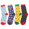 Spring outdoor athletic running custom wool funny socks men