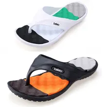 Hot Sale New 2015 Summer EVA Shoes Fashion Flip Flops Men Sandals,Male Flat,Massage Beach Slippers Black White,Plus Size 41 – 45