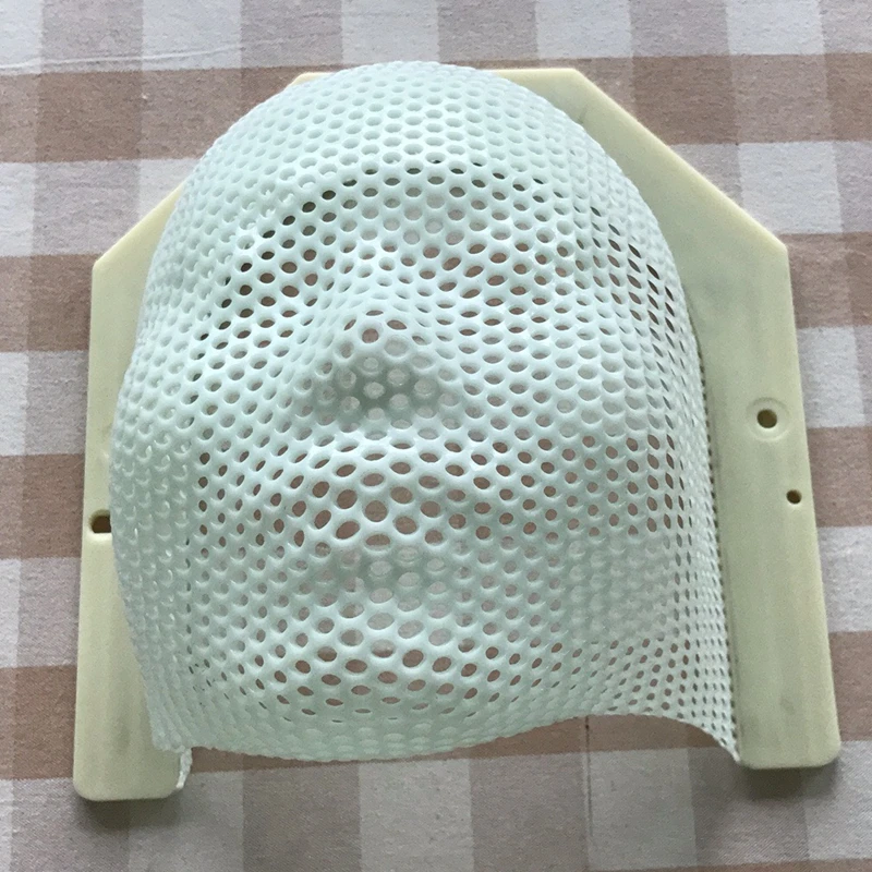 Radiotherapy Thermoplastic U Frame Head Mask For Brain Radiation Cancer