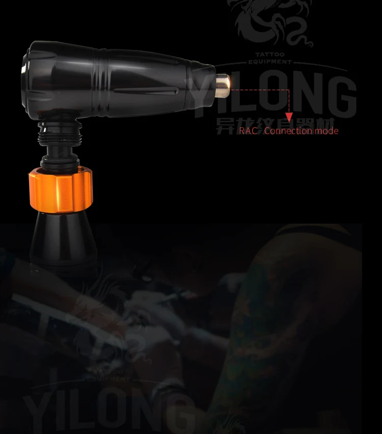 Professional  Tattoo Supply Yilong  rotary cosmetic tattoo machine for tattoo Using