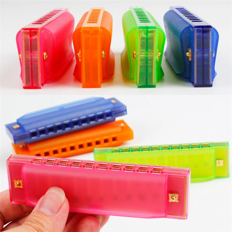 Children Gift Enlightenment Toys Plastic Harmonica 10 Hole Buy