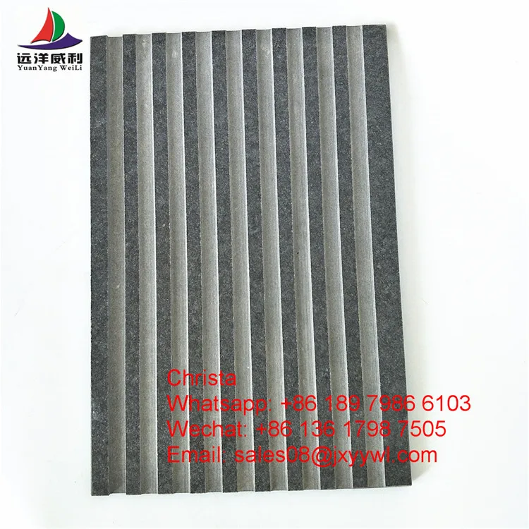 
high density through color fiber cement facade panel board cladding 