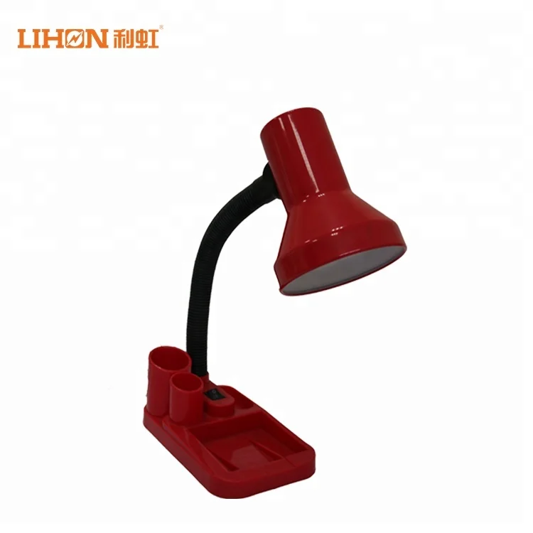Hot sell study desk lamp Home-use iron shade desk lamp E27 led table lamp