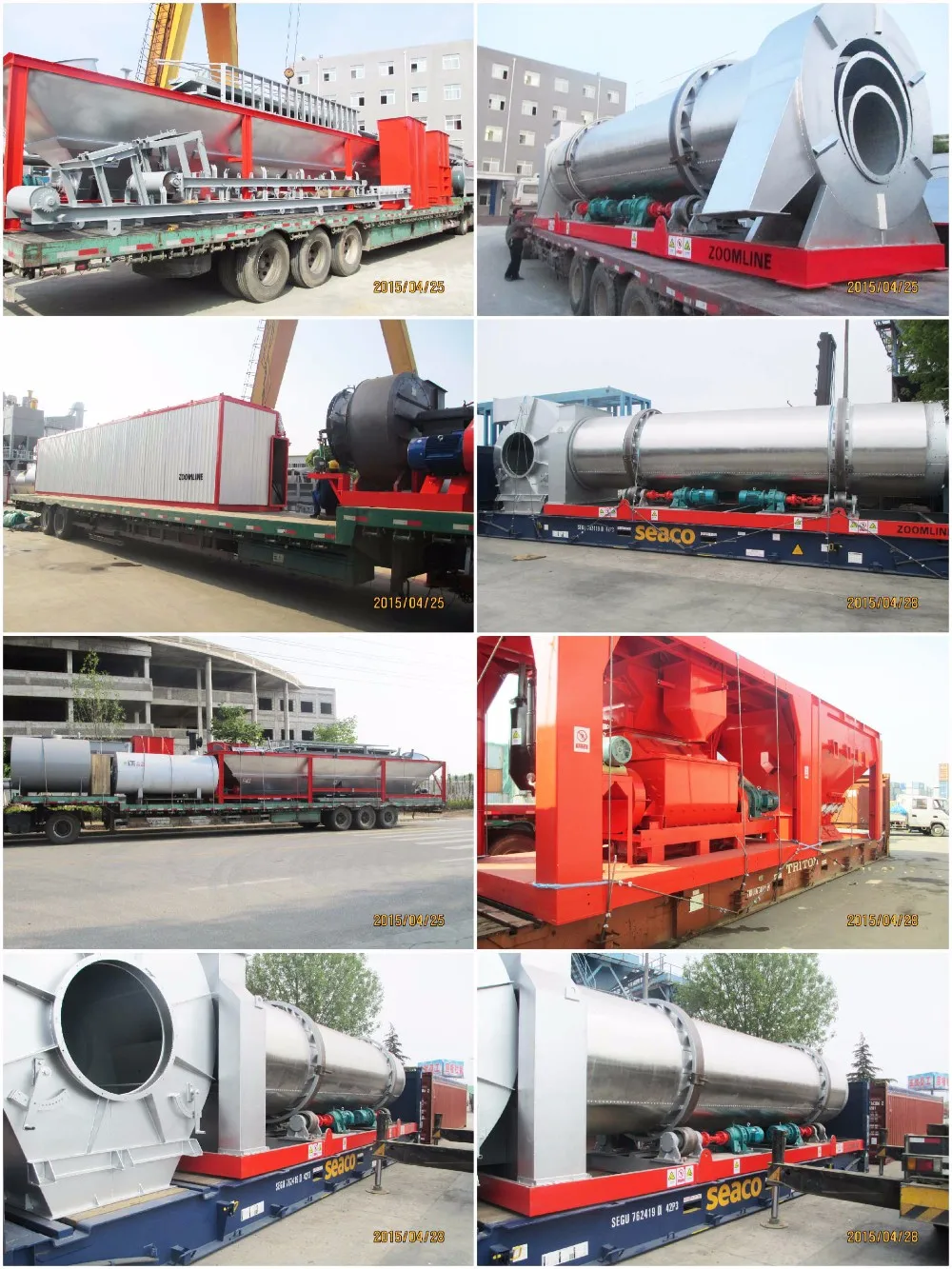 LB1500 120t/h bitumen hot mix batching plant, asphalt mix machinery
