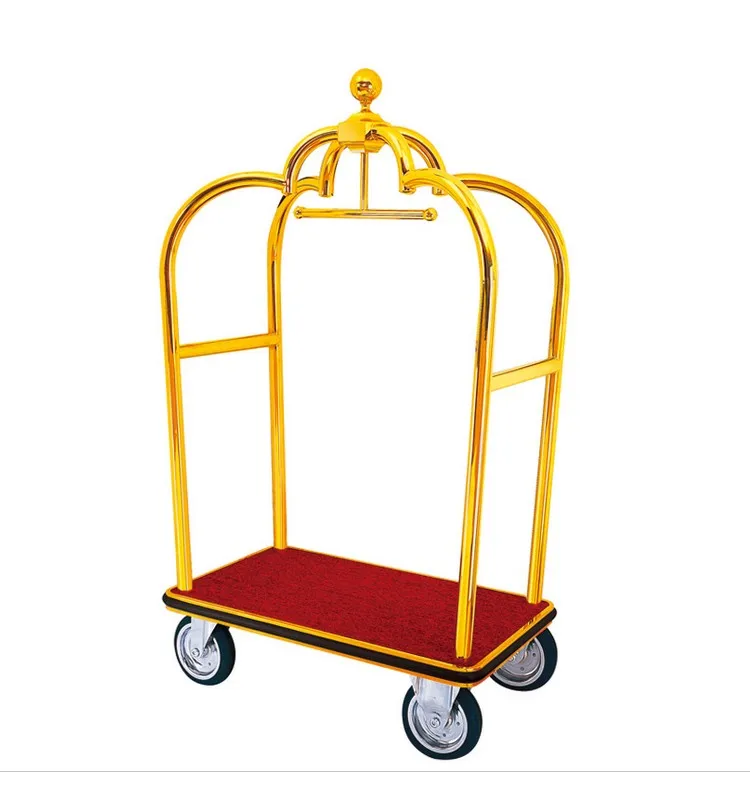 hotel bellhop cart