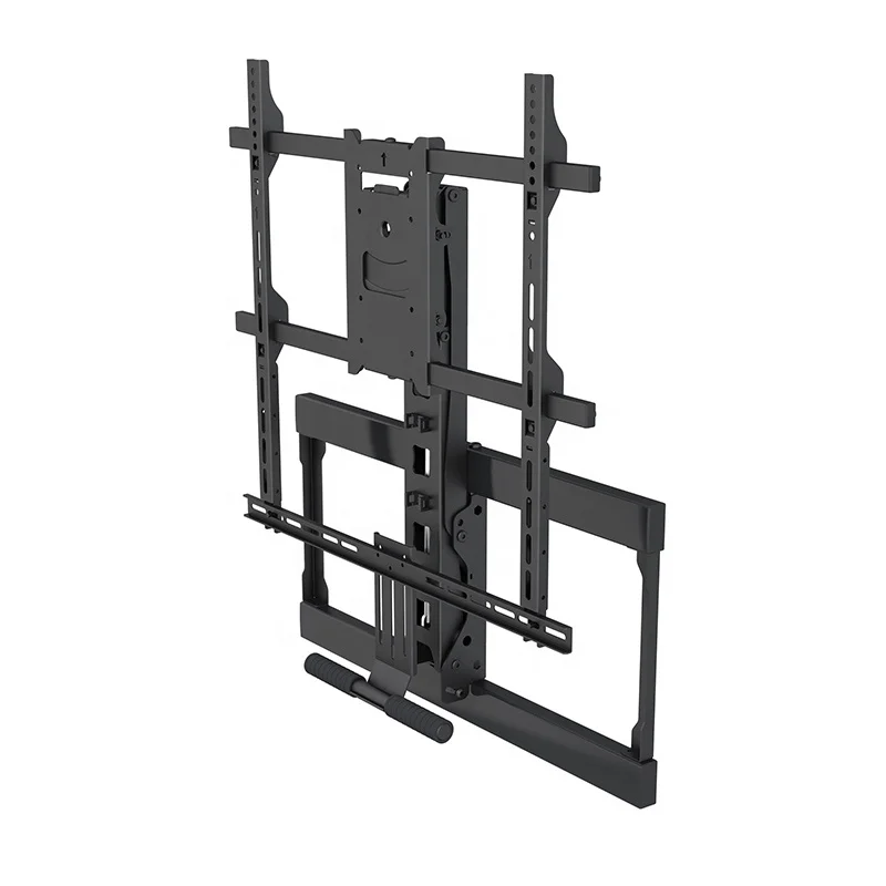 

USA Market Retractable Folding LCD TV Wall Mount Pull Down Mount TV With Gas Spring Structure