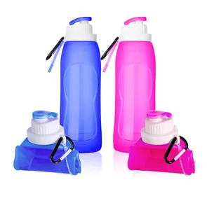 Image of Hot Items Of Silicone Drinking Collapsible Water / Foldable Sports Water Bottle