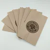 Eco food paper printable greaseproof snack bread white kraft packaging paper/Greaseproof Fast Food Paper Bags