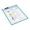 Reusable dry erase pockets With Dry Erase Markers & Erasers Perfect School/ Office Supplies