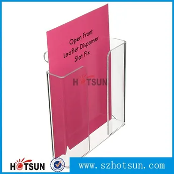 Durable In Use Wall Mounted Salt Wall Acrylic Flyer Holder Simple Brochure Holder Rack Buy Wand Montiert Prospekthalter Acryl Flyer Halter Acryl Prospekthalter Product On Alibaba Com