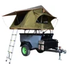 ECOCAMPOR Very Small Towable Folding Tent Camping Trailers With Kitchen For Weekender