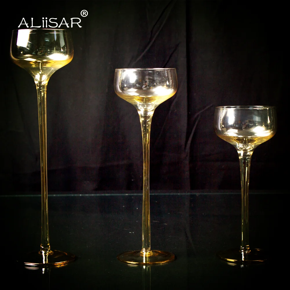 Candlestick Holder Wedding Centerpieces Tall Glass Candle Holder Buy