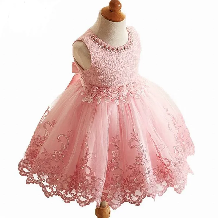 

Children's Wear Wedding Princess Dress Girl Vest Mesh Flower Baby Kids Girl Puff Show Party Dresses A515, Can follow customers' requirements