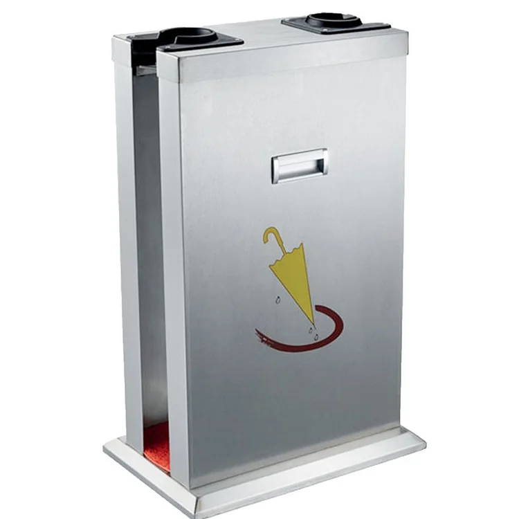 Stainless Steel Wet Umbrella Wrapper Dispenser With Plastic Bag Buy