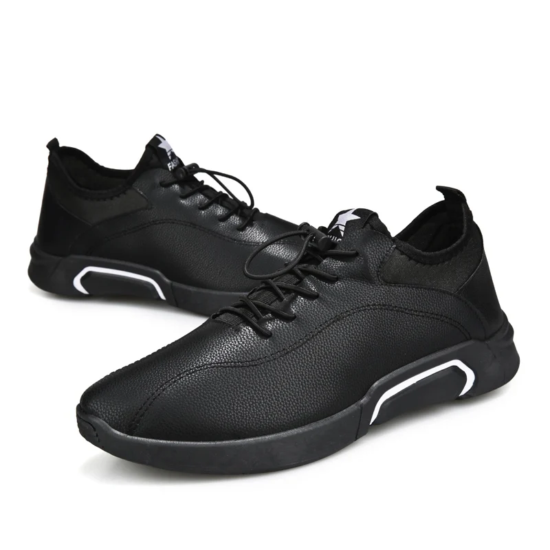 Latest Pu Leather Footwear Slip On Shoes Sneaker For Men - Buy Pu Mens ...
