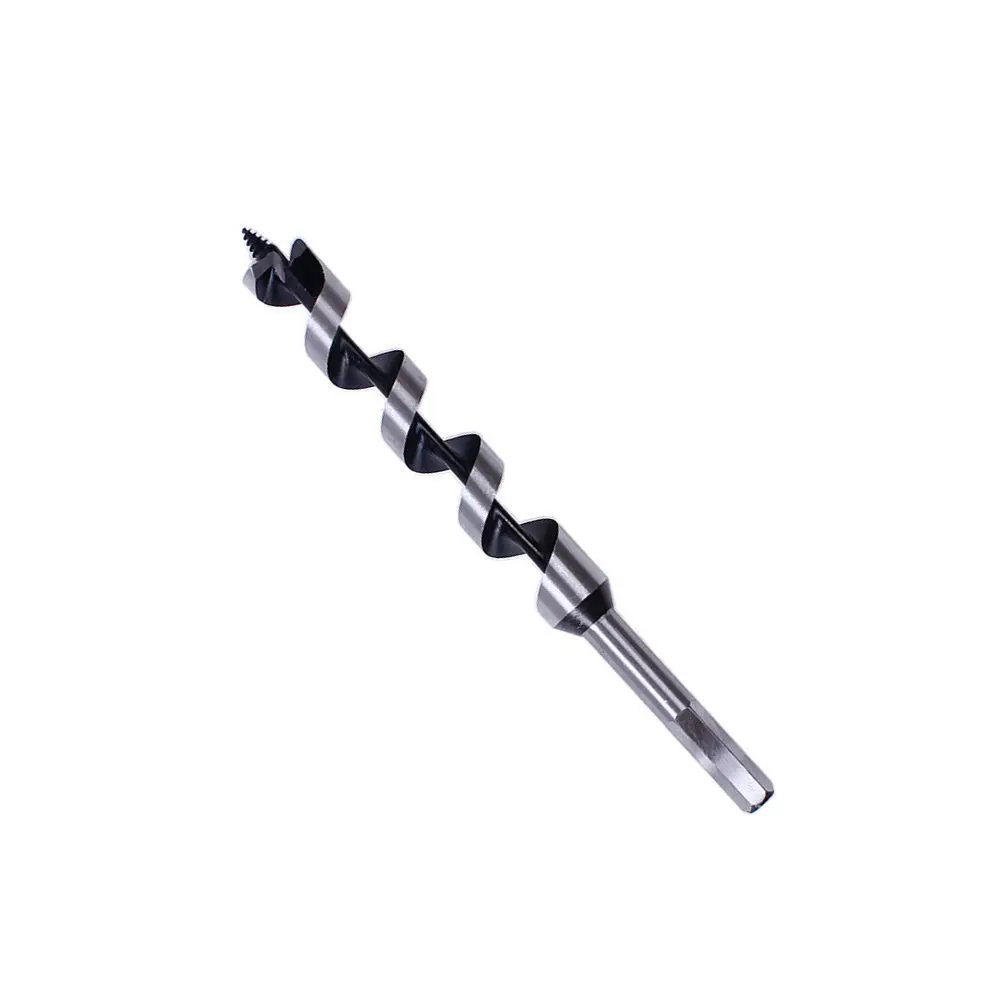 High Carbon Steel Sds Auger Drill Bit Brad Point Drilling Hex Shank