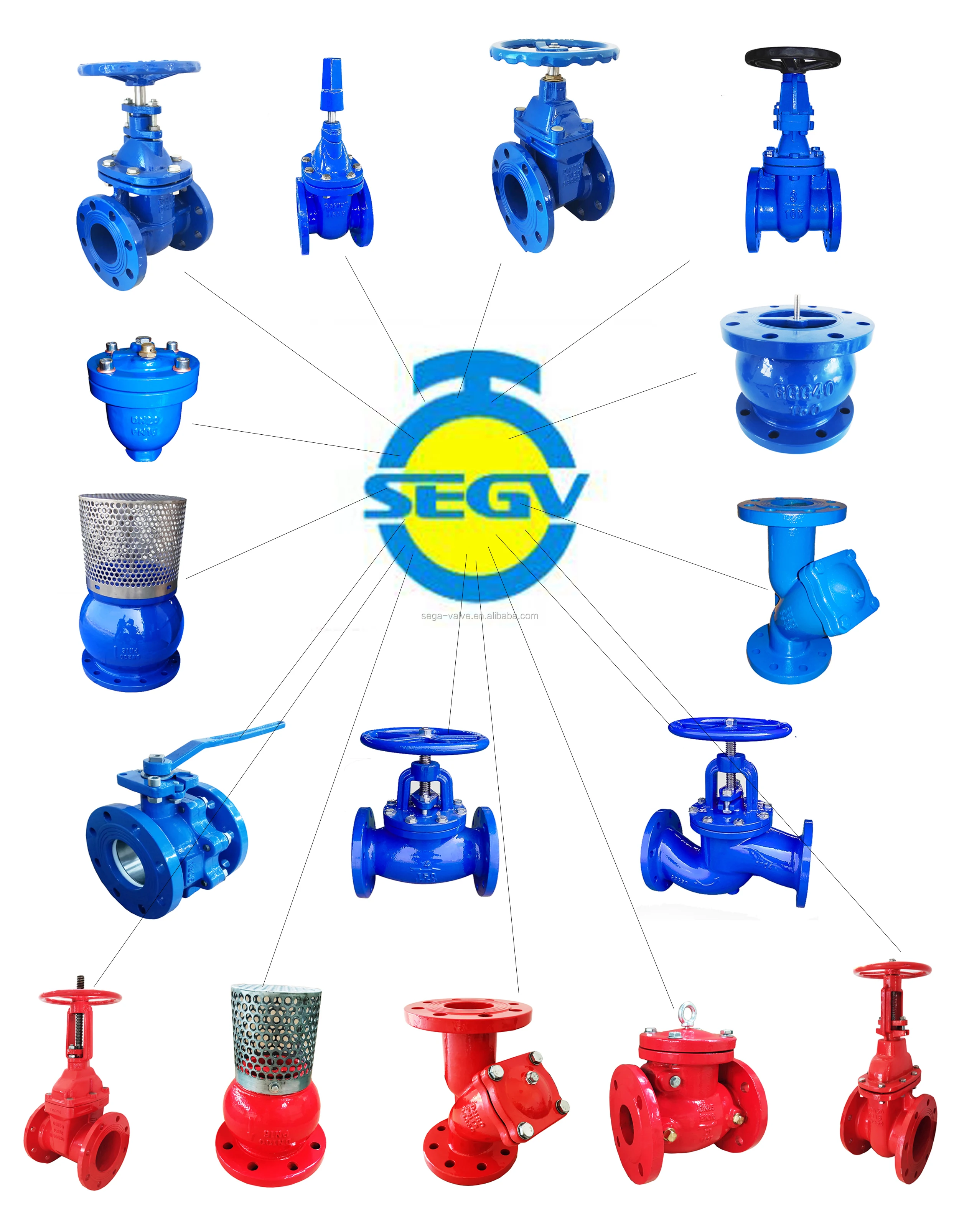 

Cast Iron Foot Valve DN50--DN400 JIS 10K ANSI150 PN10 PN16