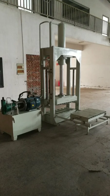 
fabric baler machine 