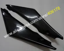 Hot Sales,2 x Carbon Fiber Tank Side Covers Panels Fairing For Suzuki GSXR1000 2005 2006 K5 GSXR 1000 Tank Side Cover Panel