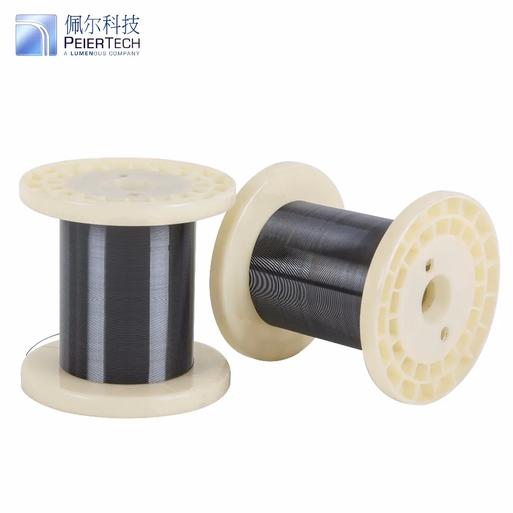 Black Oxide Nitinol Single Strand Titanium Fishing Wire With Shape