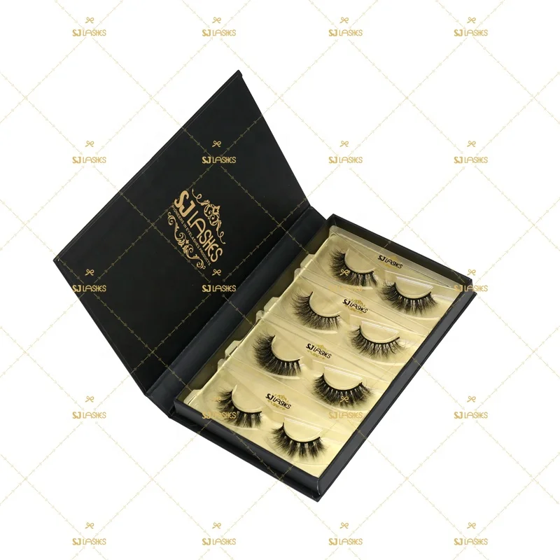 

Lash vendor provide Free sample pack for Vegan/Faux mink strip lash pack included colored lashes/long and bottom lashes, Black