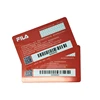 CMYK-4C Printing PVC Material Plastic Barcode Gift Card membership card