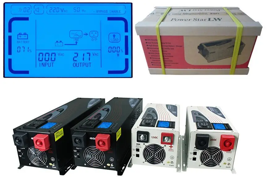 3000 Watt Power Star Lw Power Inverter With Ac Charger 220v 12v Buy