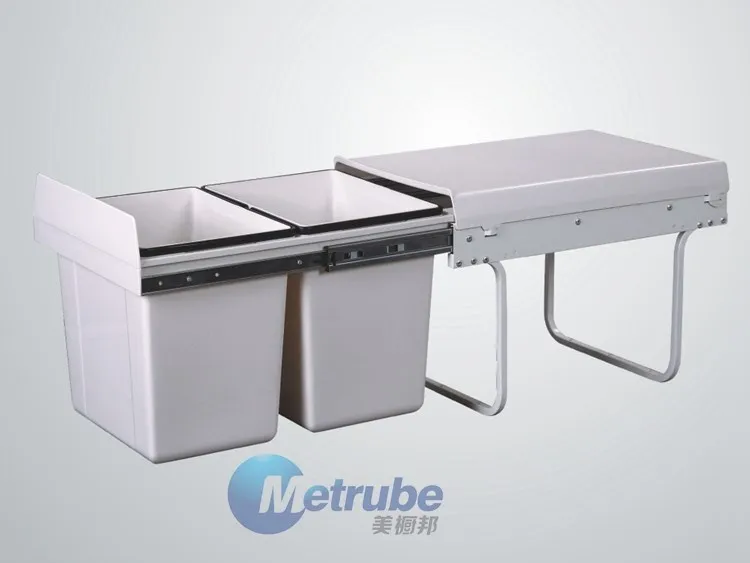 Kitchen Under Counter Recycle Waste Container 36l Pull Out Bin Buy