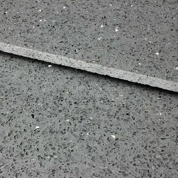 Faux Stone Slabs Grey Sparkle Crystal Quartz Slab Faux Stone Slabs Grey Sparkle Crystal Quartz Slab
