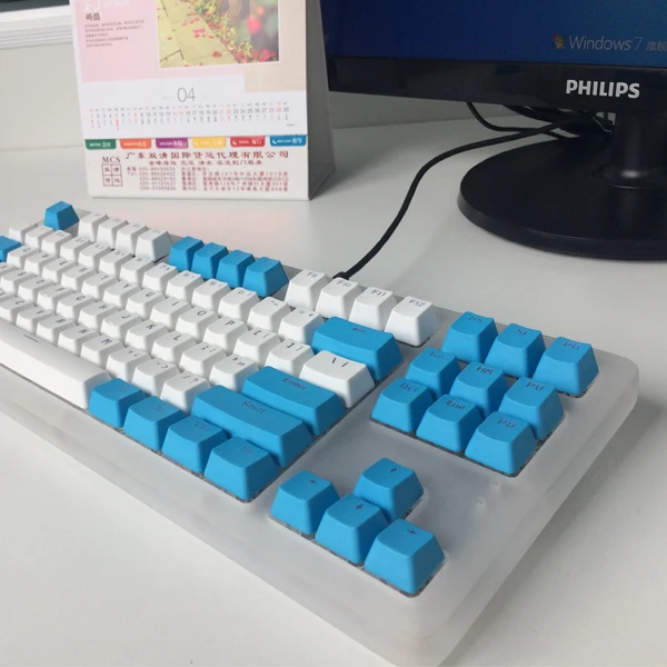 

APT Hall Effect Mechanical Keyboards TKL, Transparent white