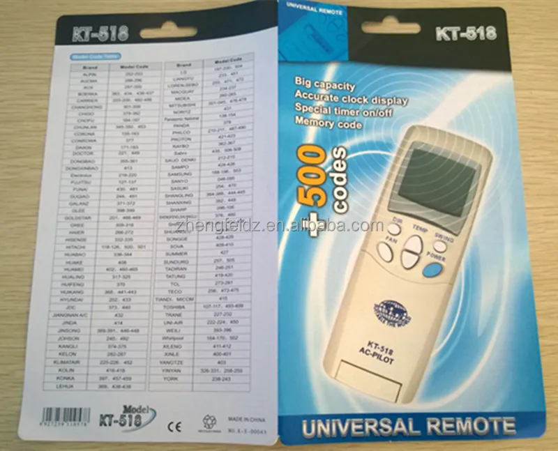 universal remote models