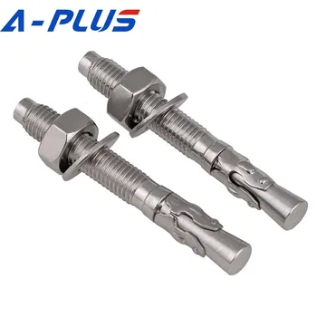 Ground Anchor Bolts M12,Strong-tie Strong-bolt Zinc-plated Wedge Anchor ...