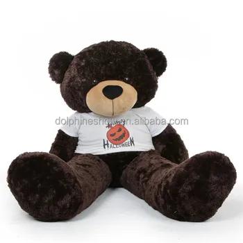 big dark brown teddy bear