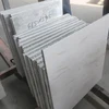 Solid white marble composite marble floor tile aluminium honeycomb backed panel