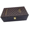 Great Gift For An Event You Hosted PU Leather Double Bottle Wine Package Box