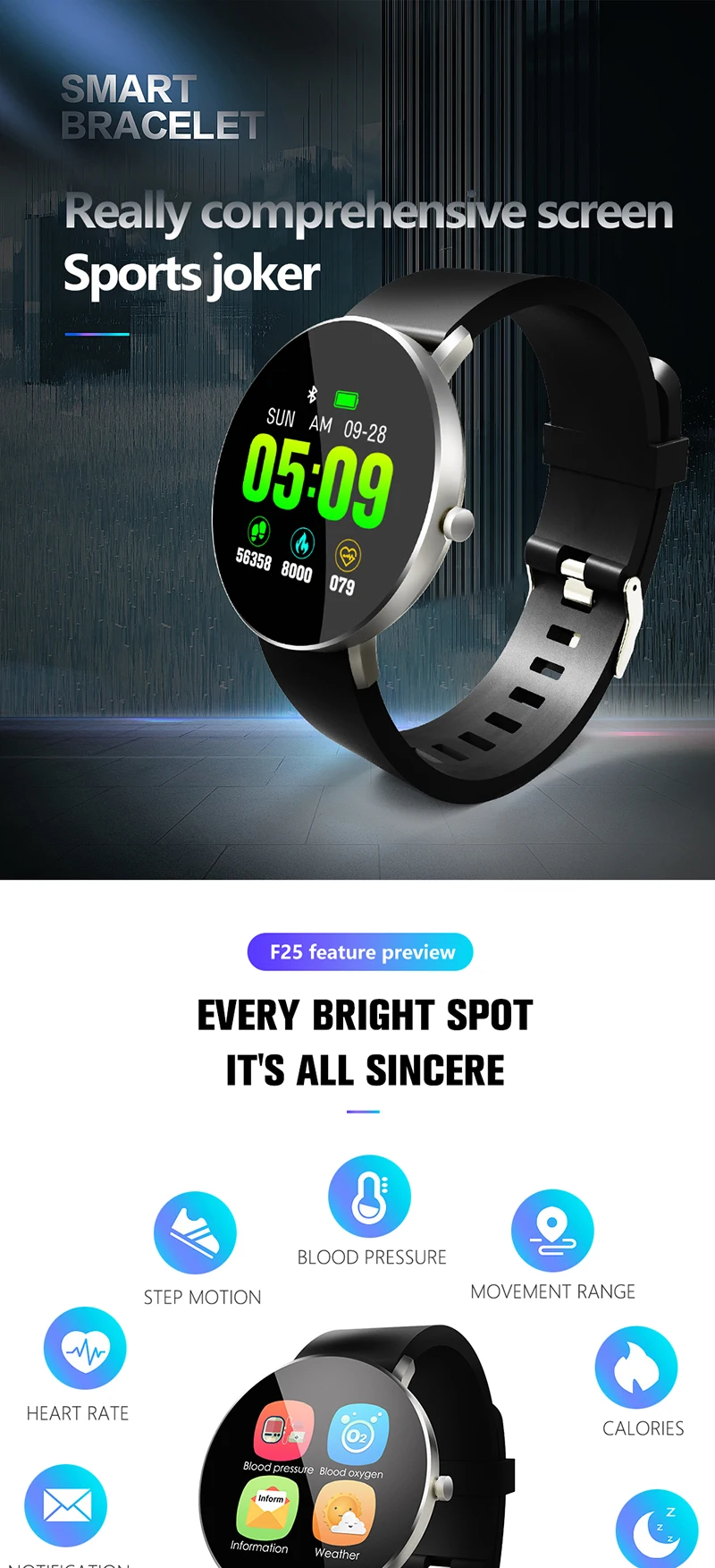 Heart Rate Monitor Blood Pressure Smartwatch F25(1).jpg