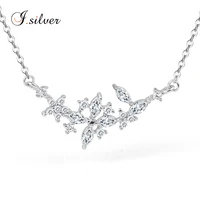 

factory supplier 925 sterling silver big pendant necklace Lover jewelry for women