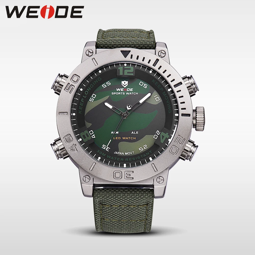 

WEIDE WH6103 LED digital dual time quartz made in prc sport mens watches top brand
