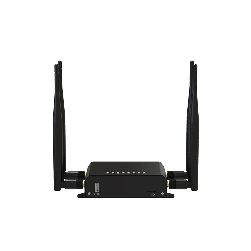 

High Quality 4G wireless router with sim card slot and support watchdog, Black
