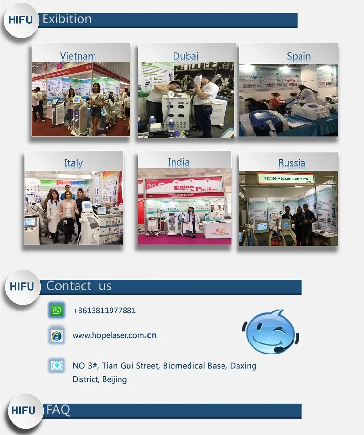 3d hifu focused ultrasound for skin care